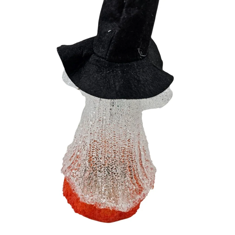 Halloween Ghost Pumpkin Witch Hat Light Up‎ Decoration Figurine